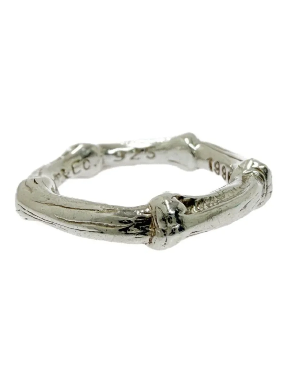 Tiffany & Co Silver Bamboo Ring